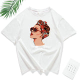 2018 Summer Vogue Girl Women T shirt