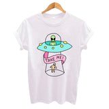 Funny Print Women T shirt