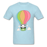 Hot Air Balloon Panda T shirt