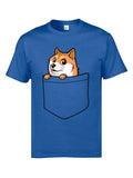 Pocket Doge Dog Kawaii T Shirts