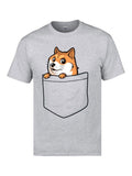 Pocket Doge Dog Kawaii T Shirts