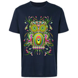 Owl Psychedelic Art T shirt