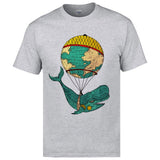 Whale Going Around T shirt