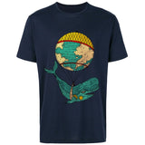 Whale Going Around T shirt