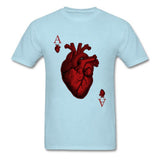 Rock Band Ace of Hearts T Shirts