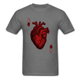 Rock Band Ace of Hearts T Shirts